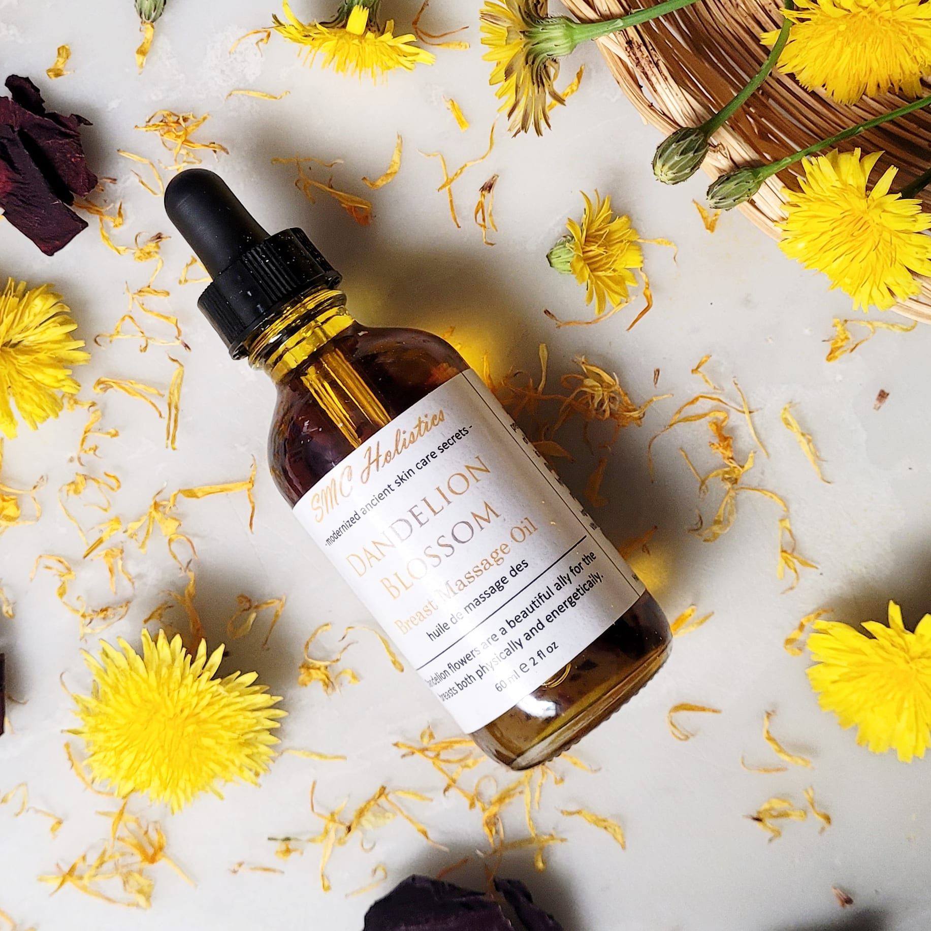 Dandelion Blossom Breast Massage Oil